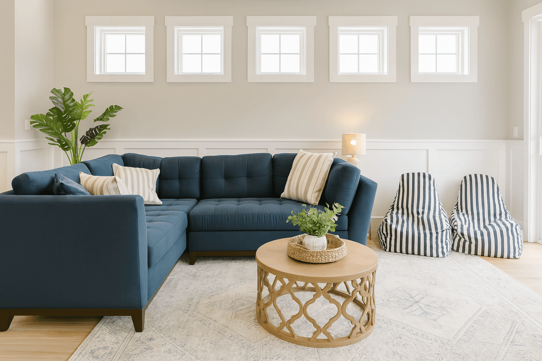 Living room straight‑on after Magic Shots perspective fix