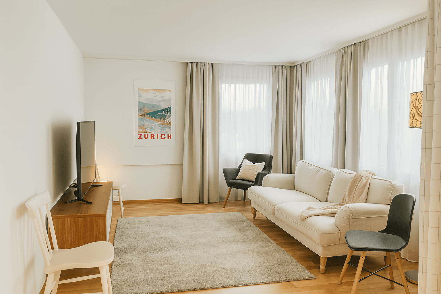 Zurich Living Room Polish